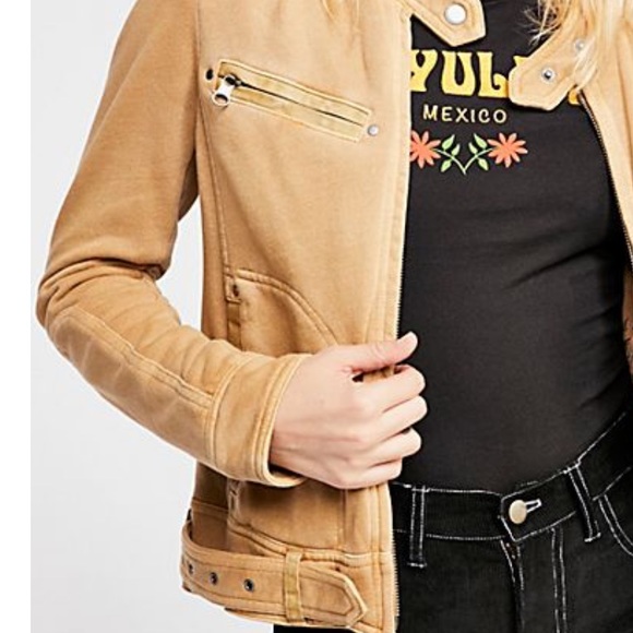 NEW Free People springtime knit bomber jacket - Picture 3 of 11